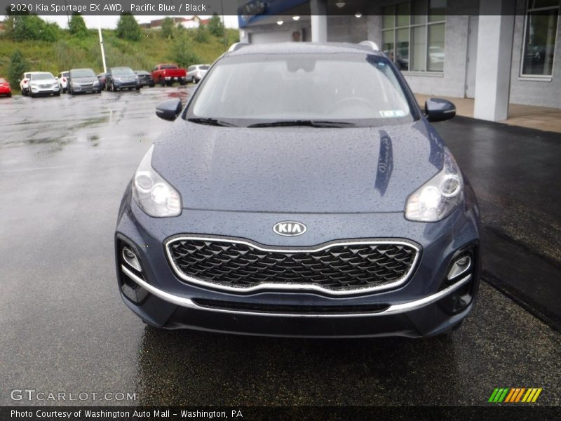 Pacific Blue / Black 2020 Kia Sportage EX AWD