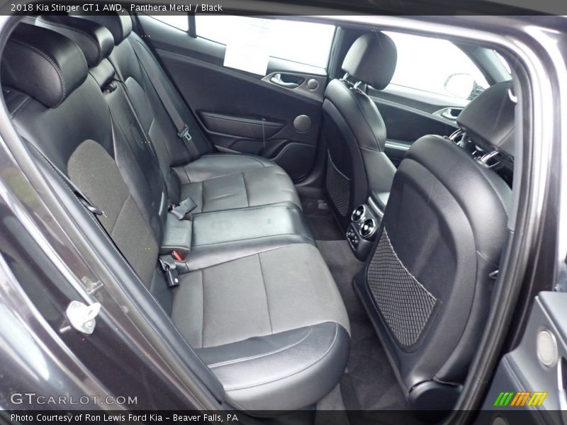 Rear Seat of 2018 Stinger GT1 AWD