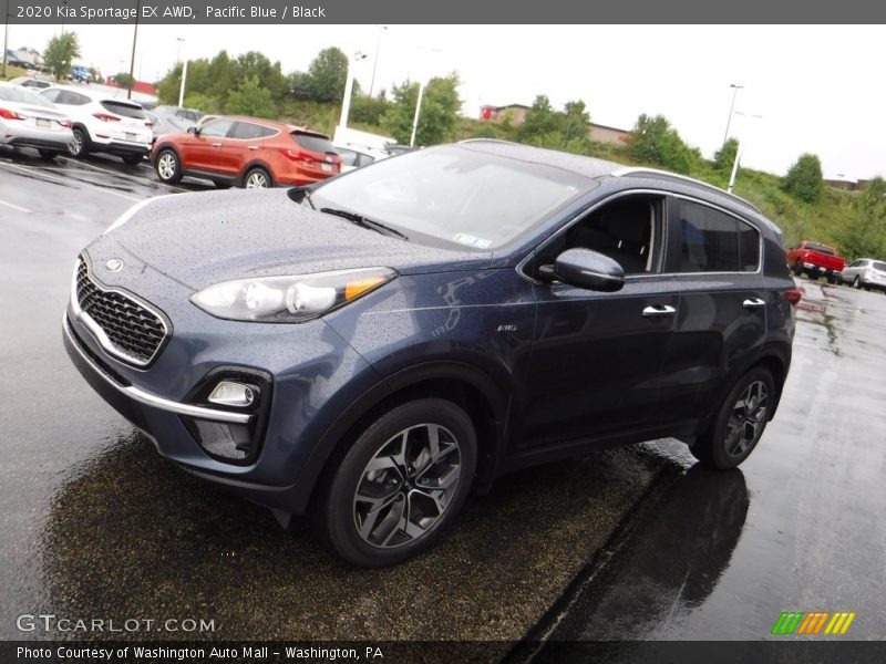 Pacific Blue / Black 2020 Kia Sportage EX AWD