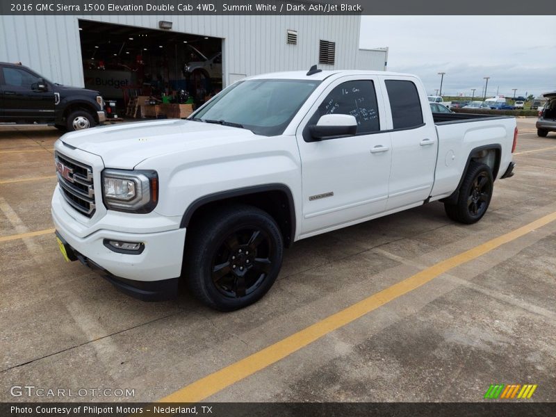 Front 3/4 View of 2016 Sierra 1500 Elevation Double Cab 4WD