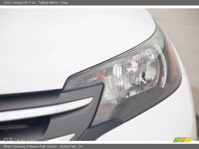 Taffeta White / Gray 2012 Honda CR-V LX
