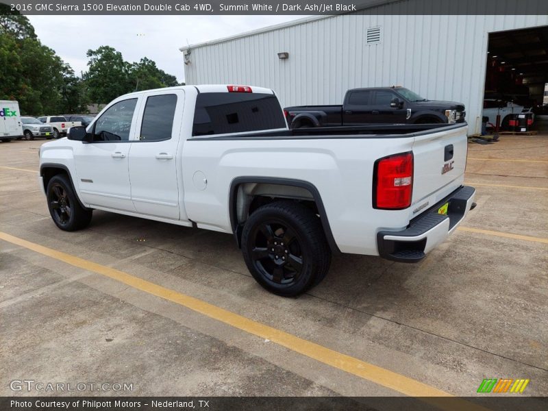 Summit White / Dark Ash/Jet Black 2016 GMC Sierra 1500 Elevation Double Cab 4WD