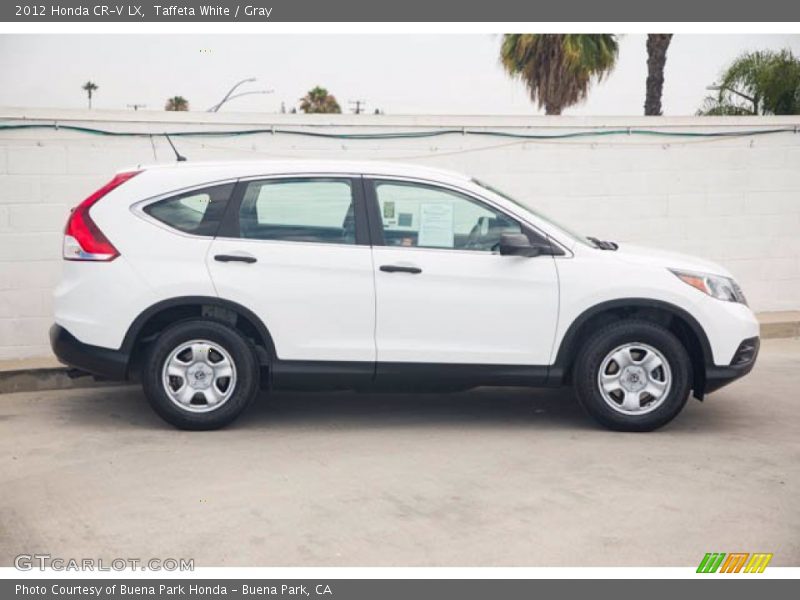 Taffeta White / Gray 2012 Honda CR-V LX