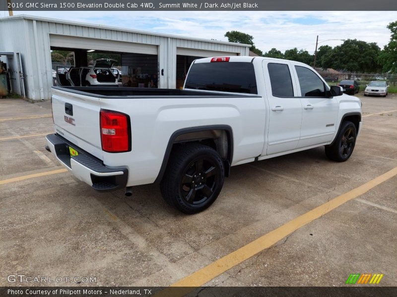 Summit White / Dark Ash/Jet Black 2016 GMC Sierra 1500 Elevation Double Cab 4WD