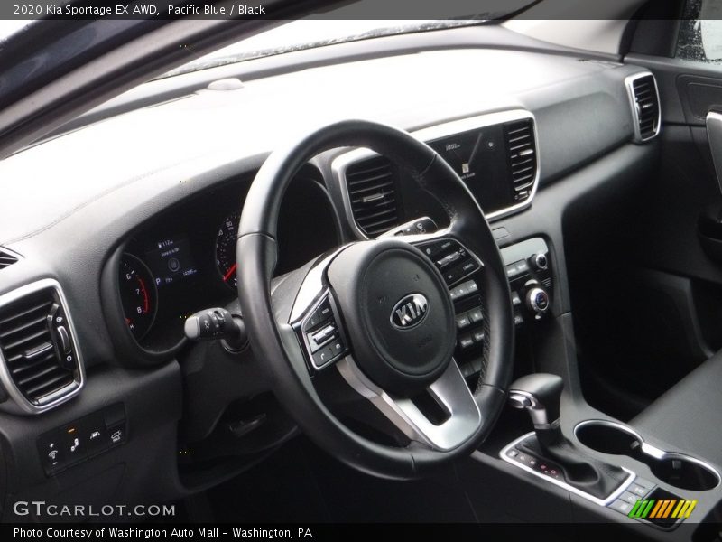 Pacific Blue / Black 2020 Kia Sportage EX AWD