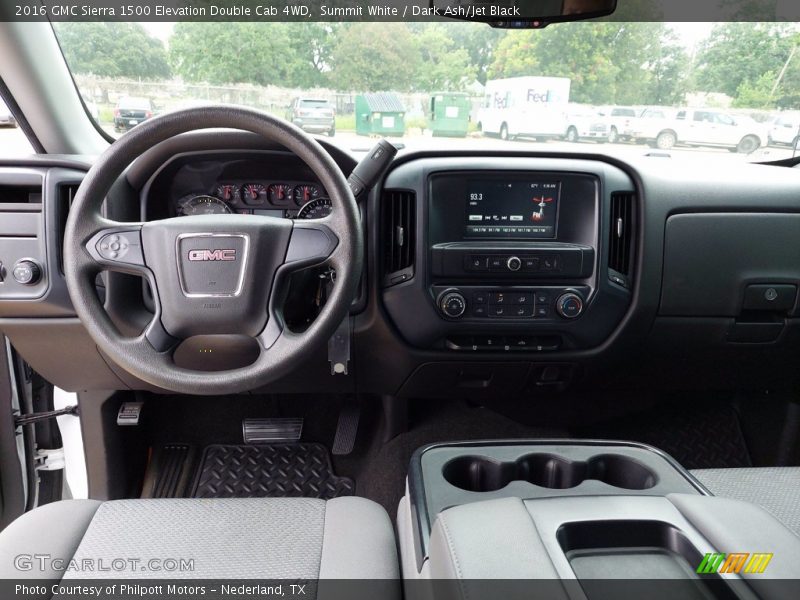Dashboard of 2016 Sierra 1500 Elevation Double Cab 4WD