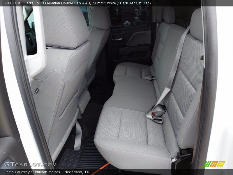 Rear Seat of 2016 Sierra 1500 Elevation Double Cab 4WD