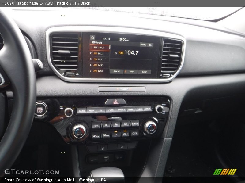 Pacific Blue / Black 2020 Kia Sportage EX AWD