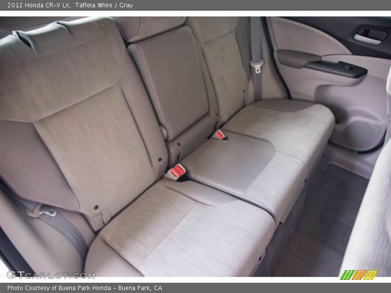 Taffeta White / Gray 2012 Honda CR-V LX