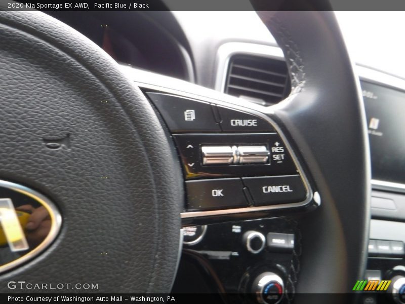 Pacific Blue / Black 2020 Kia Sportage EX AWD