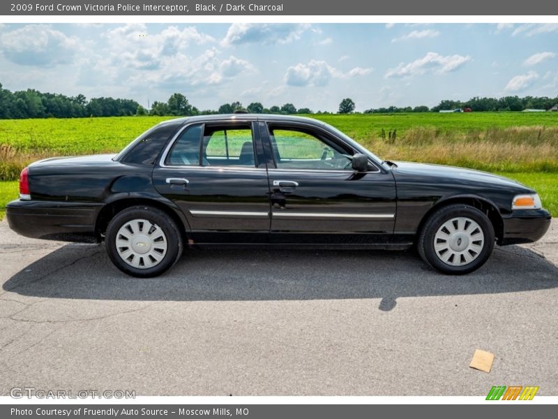 Black / Dark Charcoal 2009 Ford Crown Victoria Police Interceptor