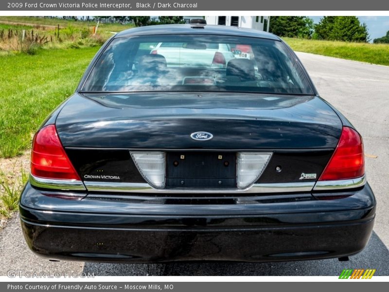 Black / Dark Charcoal 2009 Ford Crown Victoria Police Interceptor