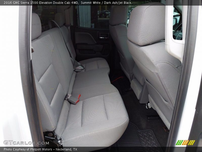 Rear Seat of 2016 Sierra 1500 Elevation Double Cab 4WD