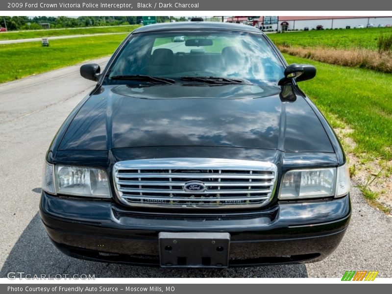 Black / Dark Charcoal 2009 Ford Crown Victoria Police Interceptor