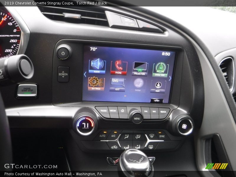 Torch Red / Black 2019 Chevrolet Corvette Stingray Coupe