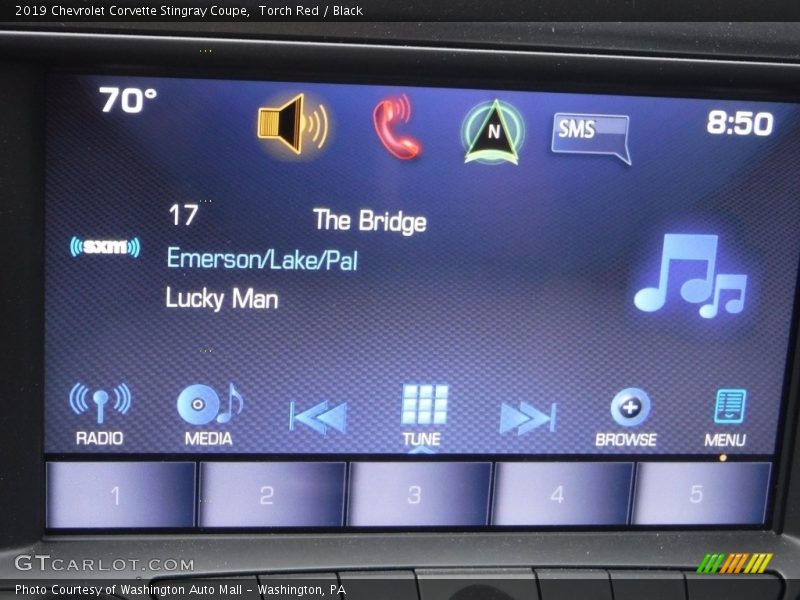 Torch Red / Black 2019 Chevrolet Corvette Stingray Coupe
