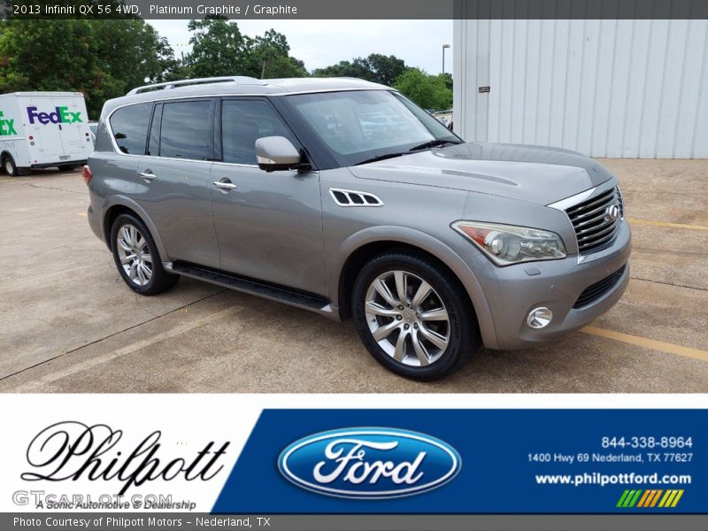 Platinum Graphite / Graphite 2013 Infiniti QX 56 4WD
