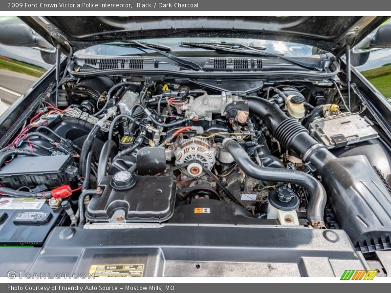 Black / Dark Charcoal 2009 Ford Crown Victoria Police Interceptor