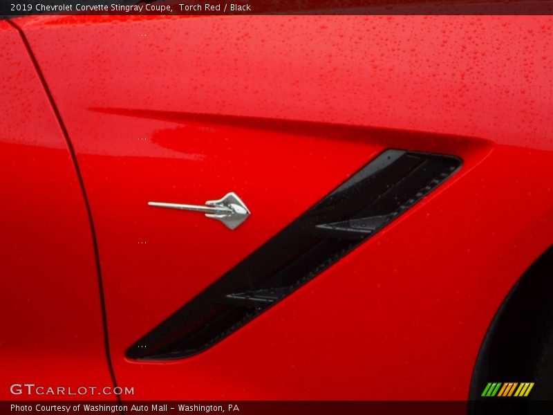 Torch Red / Black 2019 Chevrolet Corvette Stingray Coupe