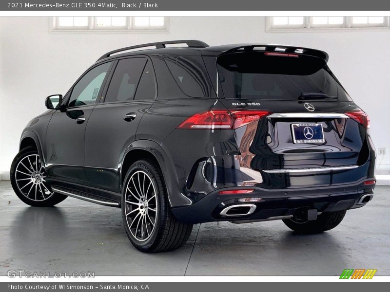 Black / Black 2021 Mercedes-Benz GLE 350 4Matic