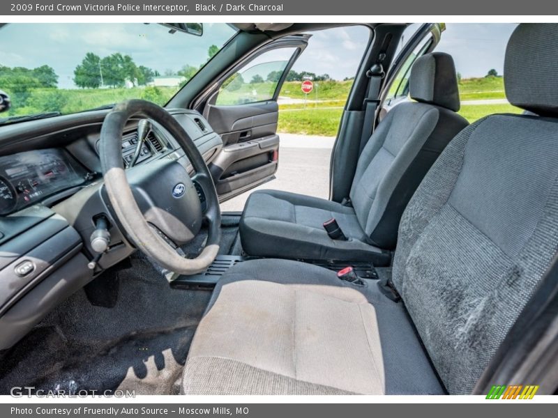 Black / Dark Charcoal 2009 Ford Crown Victoria Police Interceptor