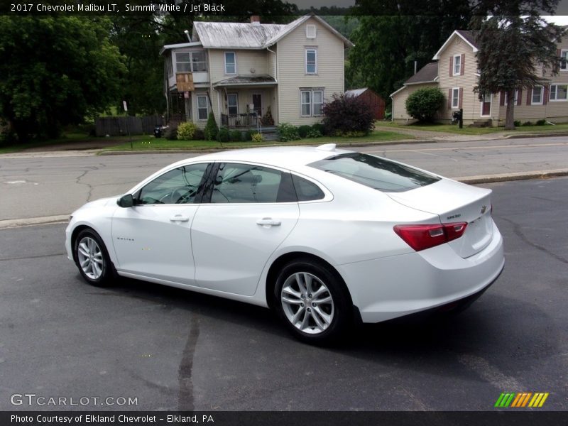 Summit White / Jet Black 2017 Chevrolet Malibu LT
