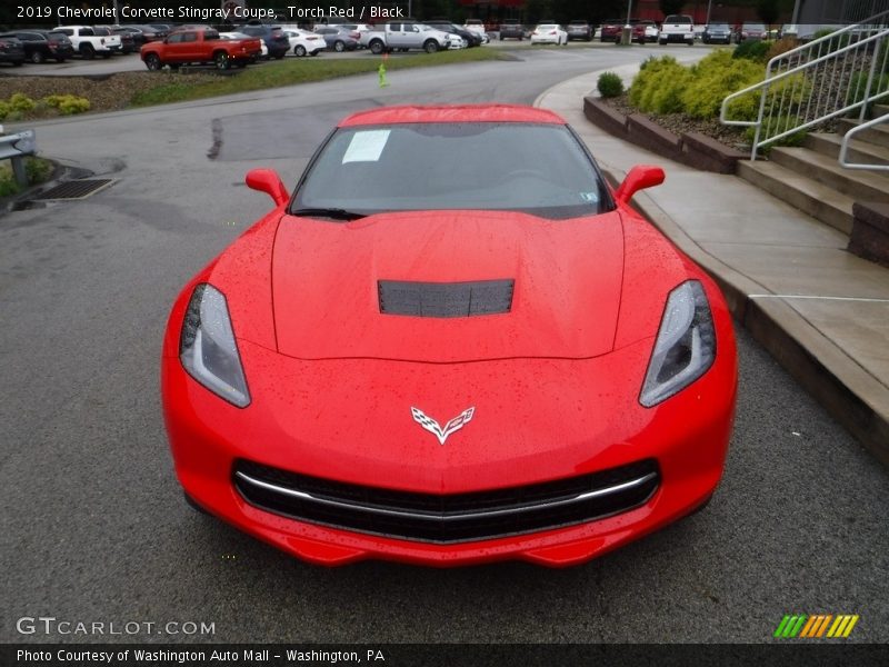 Torch Red / Black 2019 Chevrolet Corvette Stingray Coupe