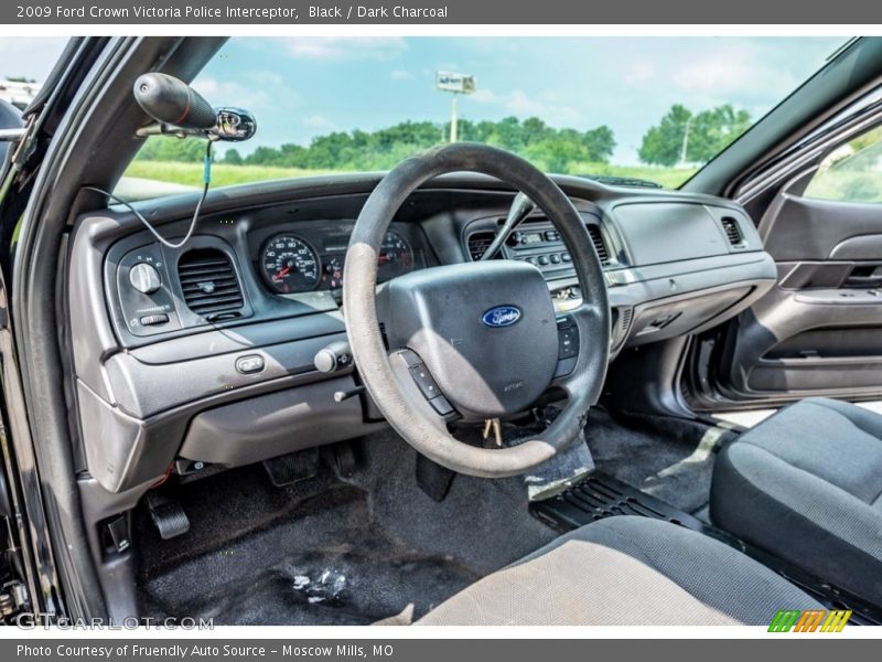 Black / Dark Charcoal 2009 Ford Crown Victoria Police Interceptor