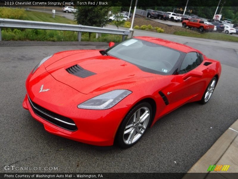 Torch Red / Black 2019 Chevrolet Corvette Stingray Coupe