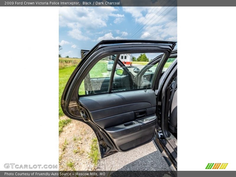 Black / Dark Charcoal 2009 Ford Crown Victoria Police Interceptor