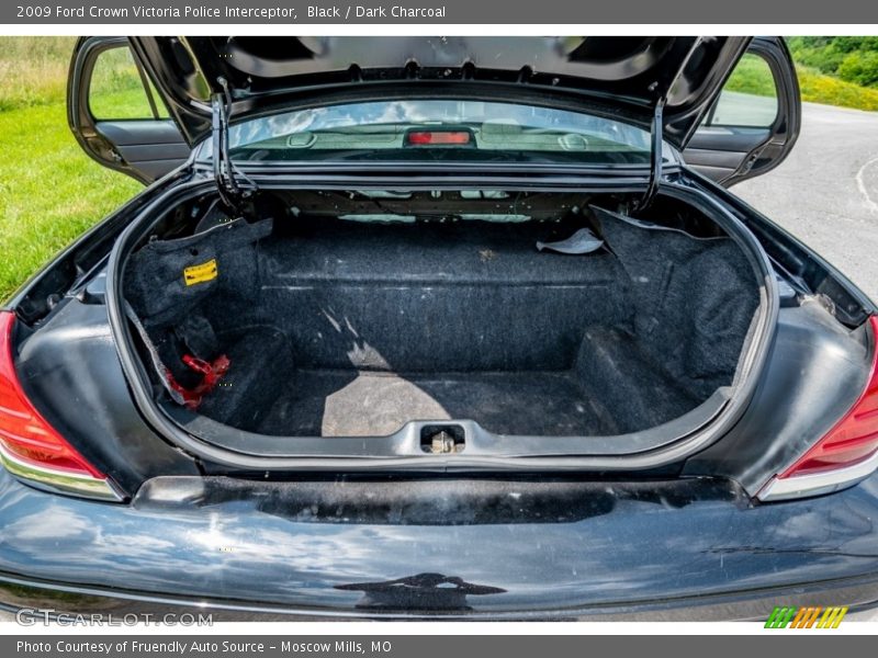 Black / Dark Charcoal 2009 Ford Crown Victoria Police Interceptor