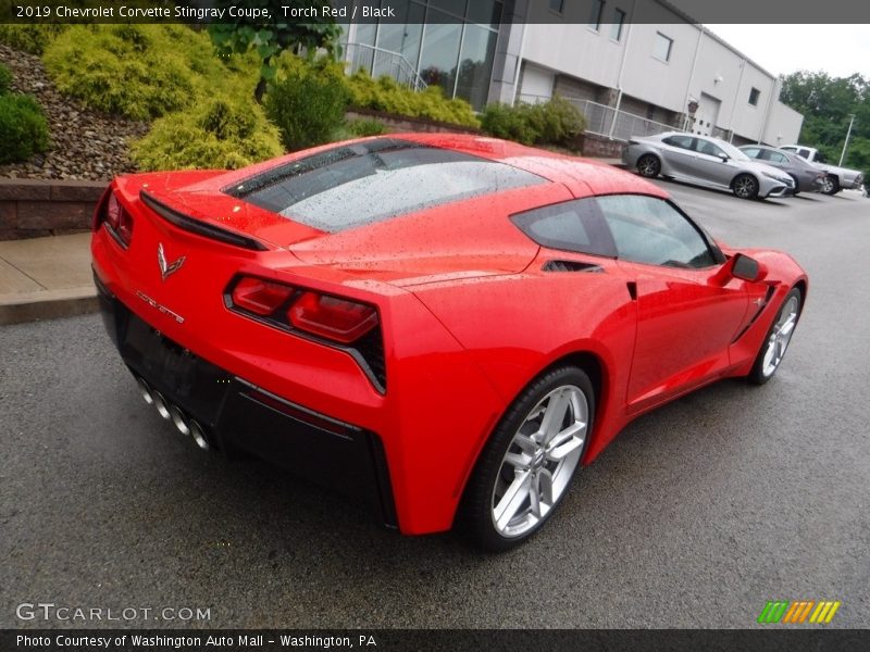 Torch Red / Black 2019 Chevrolet Corvette Stingray Coupe