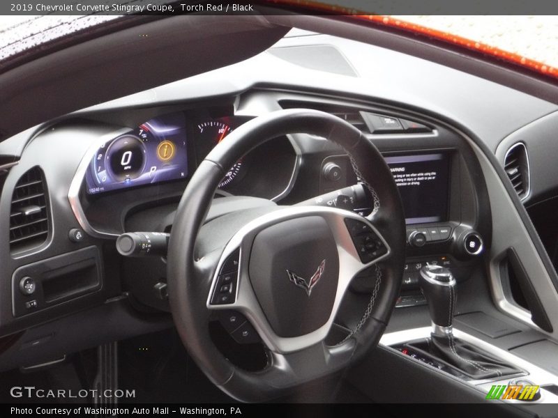Torch Red / Black 2019 Chevrolet Corvette Stingray Coupe