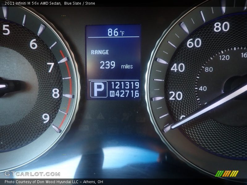 Blue Slate / Stone 2011 Infiniti M 56x AWD Sedan