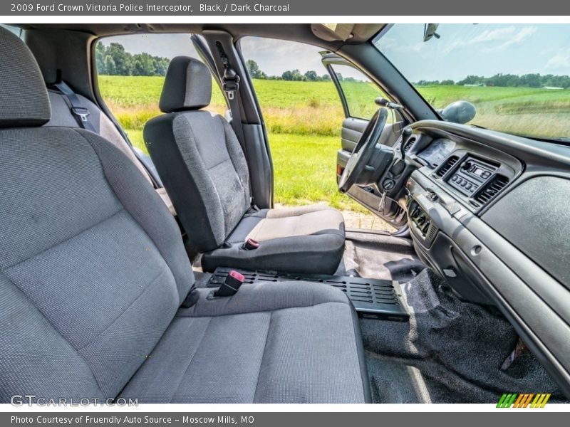Black / Dark Charcoal 2009 Ford Crown Victoria Police Interceptor