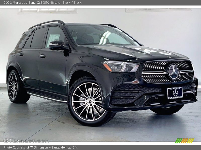 Black / Black 2021 Mercedes-Benz GLE 350 4Matic