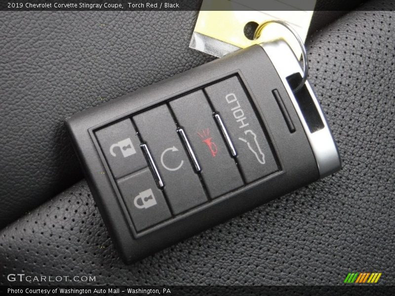Torch Red / Black 2019 Chevrolet Corvette Stingray Coupe