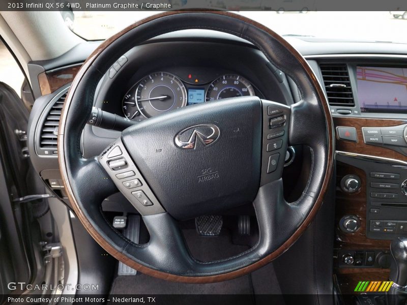  2013 QX 56 4WD Steering Wheel