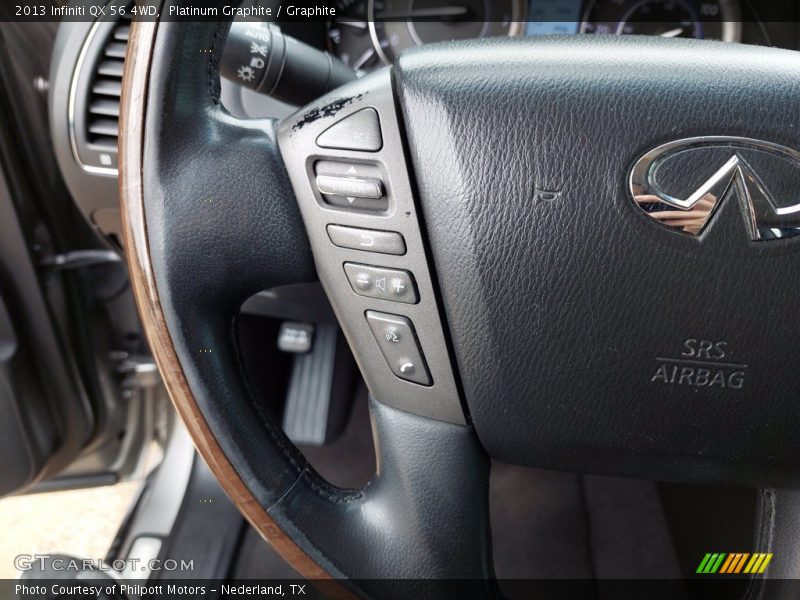  2013 QX 56 4WD Steering Wheel