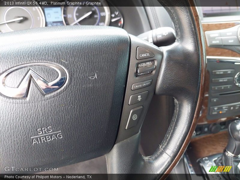  2013 QX 56 4WD Steering Wheel