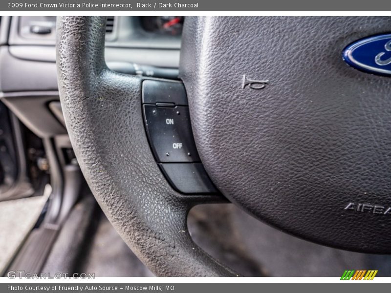 Black / Dark Charcoal 2009 Ford Crown Victoria Police Interceptor