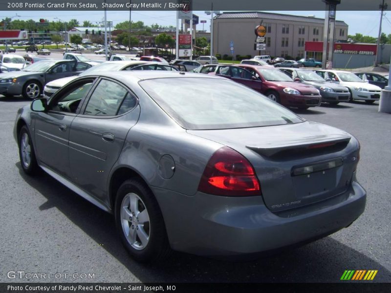 Shadow Gray Metallic / Ebony 2008 Pontiac Grand Prix Sedan