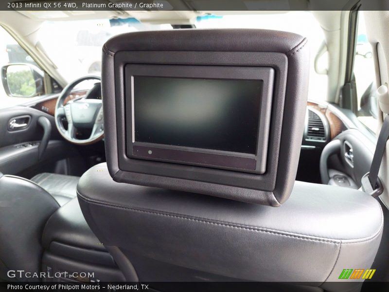 Entertainment System of 2013 QX 56 4WD