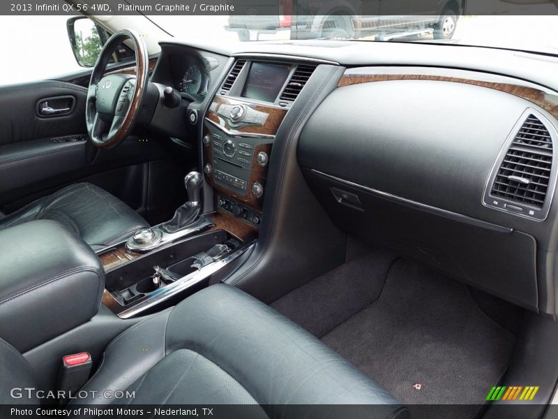  2013 QX 56 4WD Graphite Interior