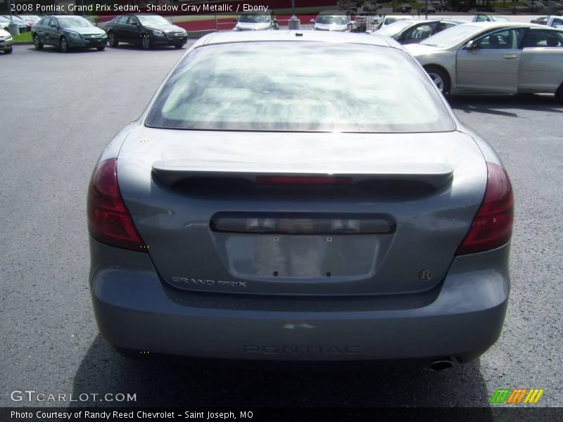 Shadow Gray Metallic / Ebony 2008 Pontiac Grand Prix Sedan