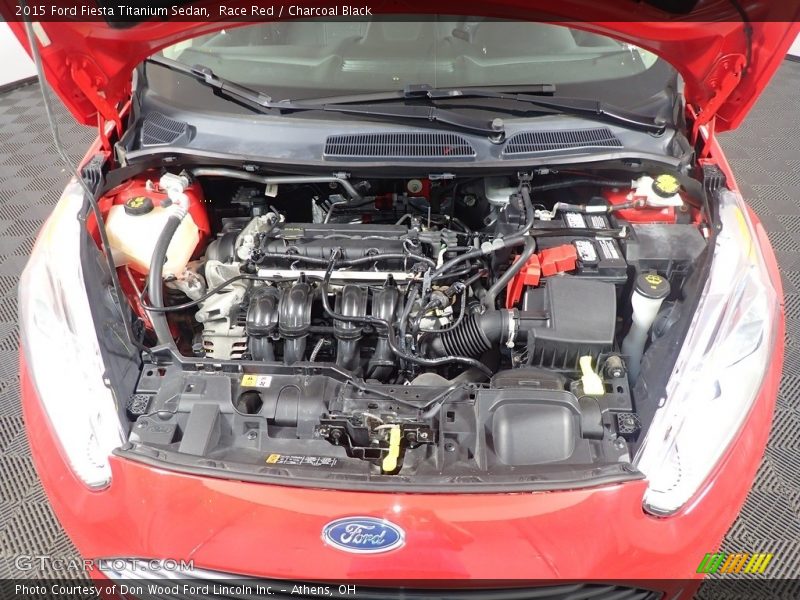  2015 Fiesta Titanium Sedan Engine - 1.6 Liter DOHC 16-Valve Ti-VCT 4 Cylinder