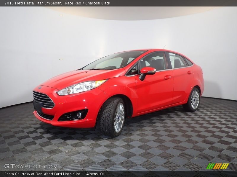  2015 Fiesta Titanium Sedan Race Red