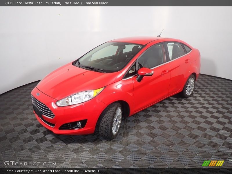  2015 Fiesta Titanium Sedan Race Red