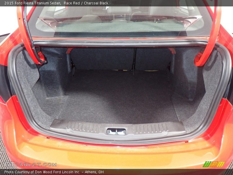  2015 Fiesta Titanium Sedan Trunk