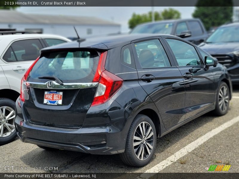 Crystal Black Pearl / Black 2019 Honda Fit EX